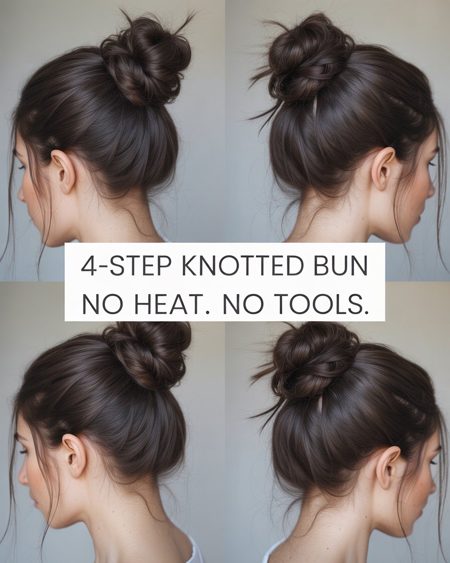 easy step-by-step hairstyles 2025