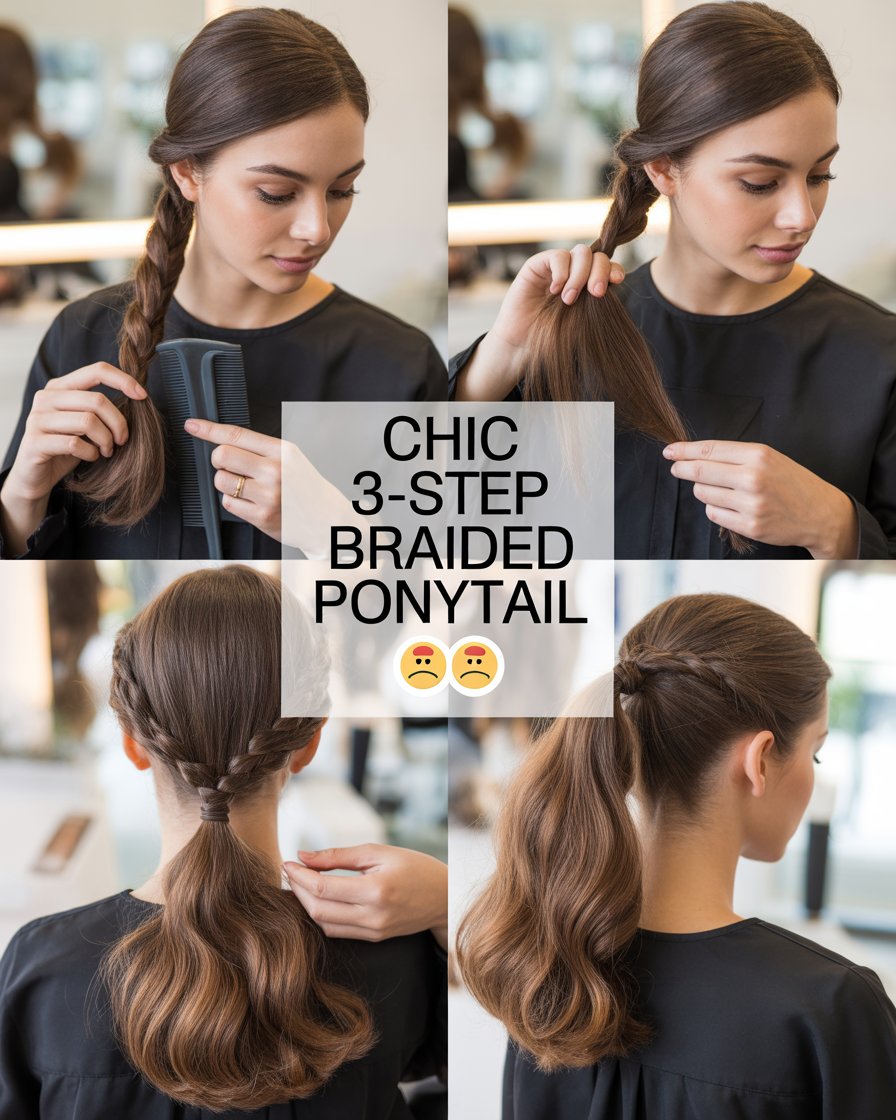 easy step-by-step hairstyles 2025