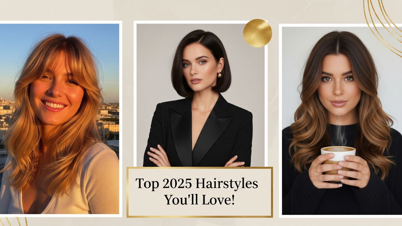 ✨ Butterfly Layers, Pageboy Bobs & Mocha Melt: 2025 Hottest Hair Trends