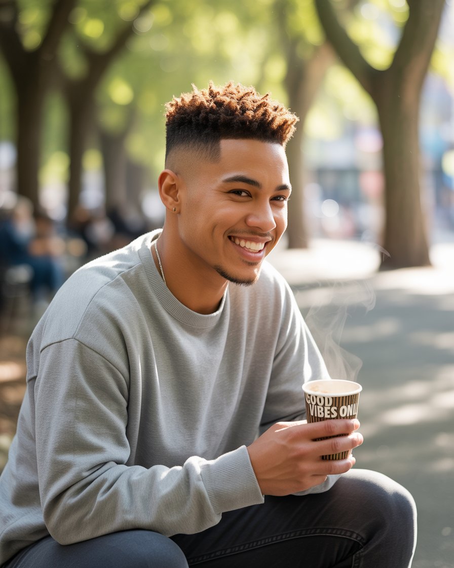 mens haircut