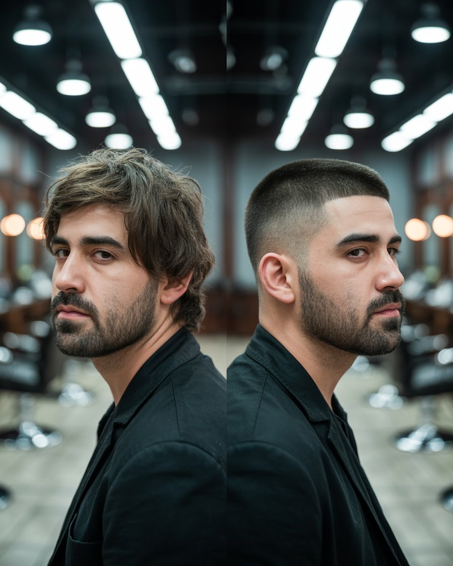 mens haircut