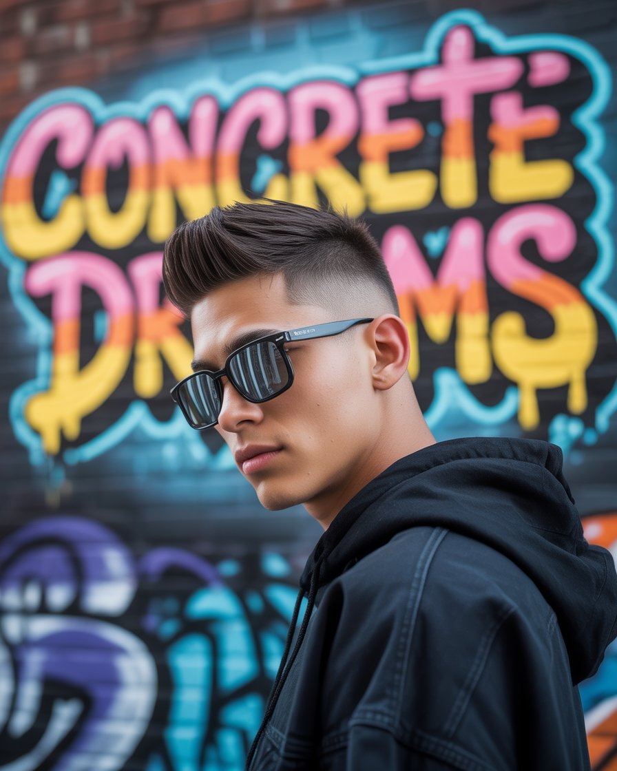 mens haircut